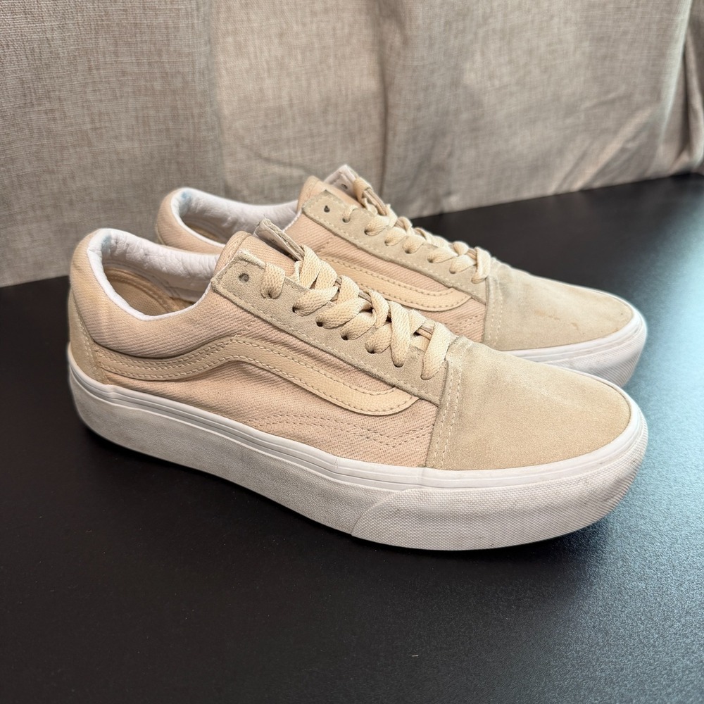 Vans Off The Wall Sneaker Unisex Size 7.5M/9W Pink Low Top Casual Lace-Up 721356 - Picture 2 of 15